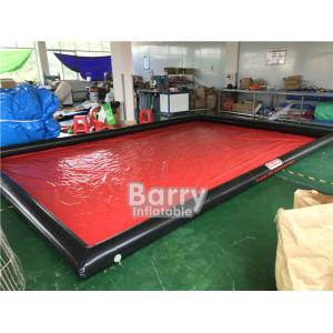 China Customized Water Containment Mat Portable Blow Up Car Wash Mats supplier