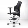 China 360 Degree Swivel / Rotating Ergonomic ESD Chairs 350lb For High Lab Workbench wholesale