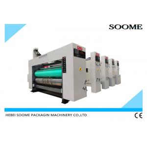 China Vacuum Adsorption Ink Printing Slotting 1226mm Corrugated Carton Machine 220pcs/Min supplier