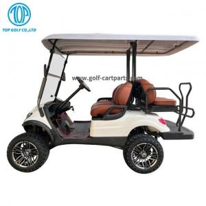 China Lift Up Chassis Version Electric Golf Car , 4 Seaters Electrical Golf Cart supplier