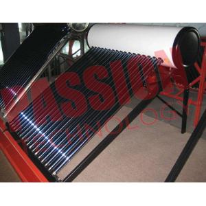 Galvanized Steel Homed Vacuum Tube Solar Water Heater Thermosiphon 200L Capacity