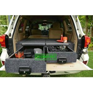 China OUTBACK STYLE 4WD REAR STORAGE DRAWER SYSTEMS AND CARGO BARRIERS AND RACK DIVIDERS FOR TOYOTA LAND CRUISER LC200 supplier