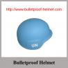 NIJ IIIA Boltless PASGT Aramid Fabric UN Blue Bulletproof Helmet