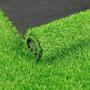 China 10mm Height Green Real Looking Artificial Grass 10000dtex Decoration For Music Band supplier