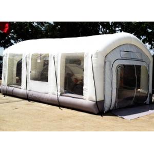 China Automotive Mini Outdoor Mobile Portable Car Inflatable Spray Paint Booth White Color supplier