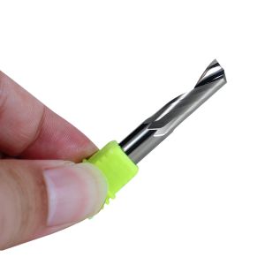 China 1Z Spiral Groove Cutting Bit Aluminium Cutting Cnc Milling Cutter wholesale