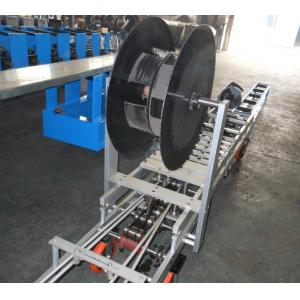 China Aluminum Portable Small Down Pipe Roll Forming Machine For Water Pipe supplier