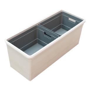 China Outdoor Planting Made Hassle-Free with Self Watering Rectangular Extra Large Pot supplier