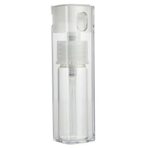 Elegant 10ml Square Shape Perfume Bottle with PP Plastic Material and 29*29mm Diameter