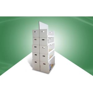 China Five Shelf Double - face - show Cardboard display racks for Home Products supplier