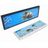 36.5 inch indoor supermarket shelf stretched bar LCD display screen