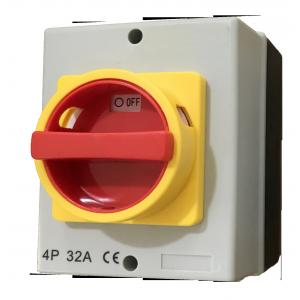 HAROK 63A  25 Amp Rotary Isolator For PV 690V Rotary Cam Switch Waterproof Cover Box