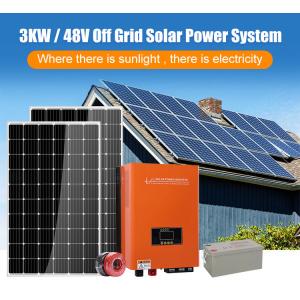 5kw 10kw Residential Solar Power System Solar Storage System For House