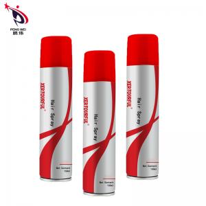 160ml Eco Friendly Light Hold Hair Spray Ultra Strong Hold Form Spray