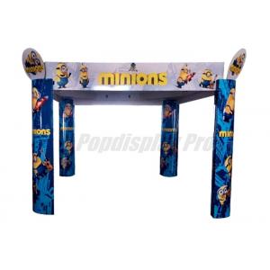 China Promotional Large Arched Display Standee Eye Catching For Minions Toys supplier