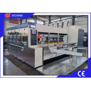 China Impresora Slotter 80pcs/Min de Flexo del funcionamiento de 2 colores supplier