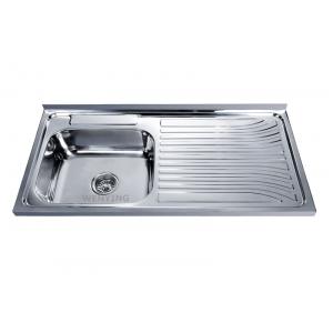 Single Sink Kitchen Stainless Steel Sink Work Table,High Quality Stainless Steel Dishwasher Table