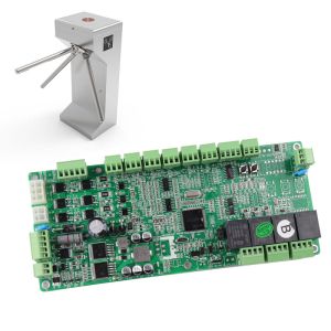 China Función integrada de conductor y controlador para puertas de giratorios de trípode on sale