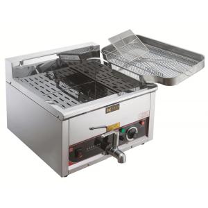 Food Stainless Steel Natural Gas Deep Fryer 15L Large Capacity