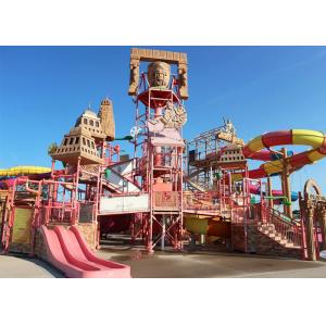 China Floating Large Water Park Construction Theme Park Hotel Outside Fiberglass Equipment supplier