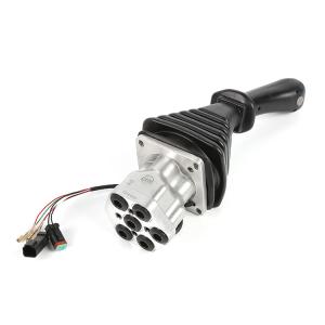 China Três interruptores à esquerda Excavadora hidráulica Joystick Manobra Poli Valve Para coreano supplier