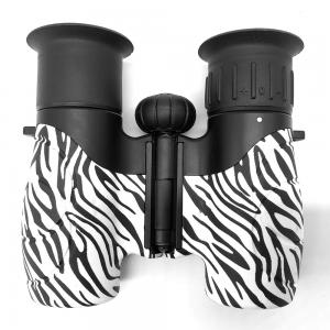 Shock - Proof FMC Zebra Kids Binoculars 8x21 Educational Tool For Outdoor