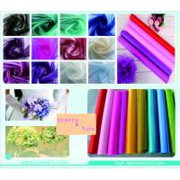 China 100 Yards Tulle Rolls for Various Applications 20D Yarn Count 28E Density on sale