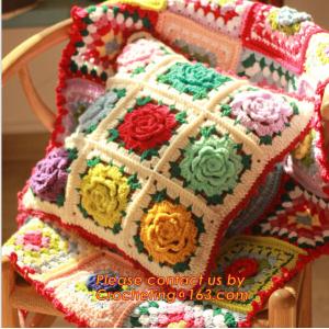 new cotton crochet pillow cover cotton knitted pillow cover cushion towel for home decor