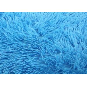 61x91cm polyester fibers  blue  color floor carpet long hair shaggy  soft  fur rugs