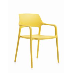 China Stackable Plastic Dining Chair Metal Restaurant Chairs For Home Office supplier