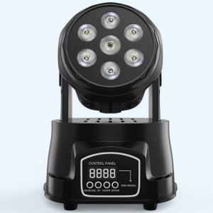 China 7x8W RGBW Wash Dmx Moving Head LED Stage Light  For Churches supplier