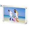 China 5*7'' Magnetic Acrylic Photo Frame Silk Screen Printing With Single / Double Sided wholesale