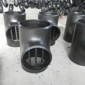 Alloy Steel Pipe Fittings Seamless Barred Tee ASME B16.9 Nickel Alloy Monel 400
