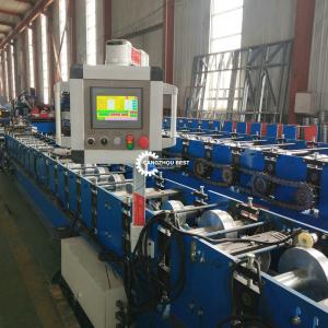 China 5.5kw Plc Delta Shutter Door Roll Forming Machine supplier