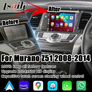 China Nissan Murano Z51 Wireless Carplay Android Auto multimedia HD screen upgrade supplier