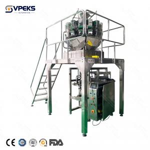 Vertical Multi Head Weigher Packing Machine Potato Chips Frozen Food Biscuits