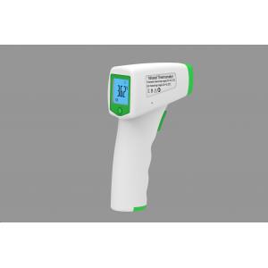 Plastic LCD Medical Forehead Thermometer 15cm Laser