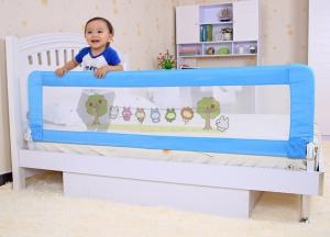 Blue Adjustable Baby Bed Rails For, Twin Bed Crib Rails