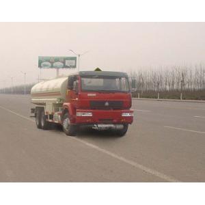 China 6X4 LHD Euro 2 290 HP 16-20 CBM Chemical Tanker Truck For Gas / Oil supplier
