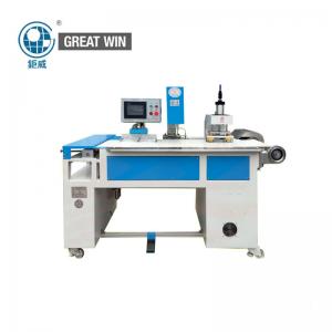 China Energy Saving Shoes Digital Printing Machine / Three  - Station Hot Stamp Printing Machine supplier