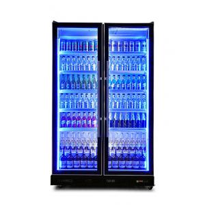 738L Slim Commercial Refrigerator Equipments Bottle Bar Fridge Glass Door Display