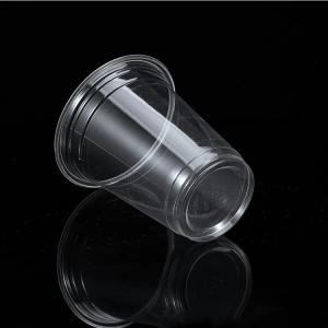 Home Use Clear Plastic Cold Drink Cups With Lids For Beverage Party Events Catering Picnic