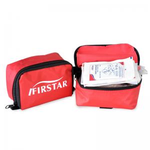 FDA First Aid Kit 5 Person Travel Hiking Trauma Kit Supplies 13x8x6 Cm