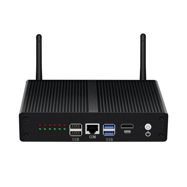 Intel Core I3 / I5 ファンのないデスクトップ ソフトウェア ルーター 6 RJ45 LAN DDR3 8GB RAM