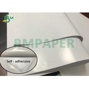 Jumbo Rolls 80gsm Mirror Gloss Coated Self - Adhesive Sticker Paper for price labels