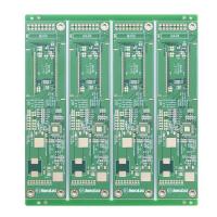 China Immersion Gold IPC Class 3 PCB Double Sided Green Solder Mask 4mil 1.6mm on sale