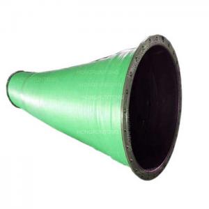 Flange Types Dredge Discharge Hose With Natural Rubber Outer Cover End Connections