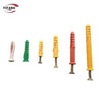 China High Bearing Capacity Plastic Expansion Anchor Plastic Wall Inserts For Screws on sale