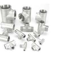 China Elbow Union 304 Stainless Steel Pipe Fittings Casting 90 Degree Female Threaded on sale