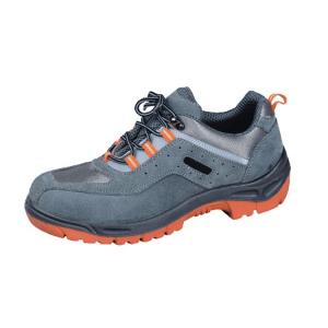UE-411-H Industrial Safety Shoes with CE Certification and Grey Suede Ankle Protection